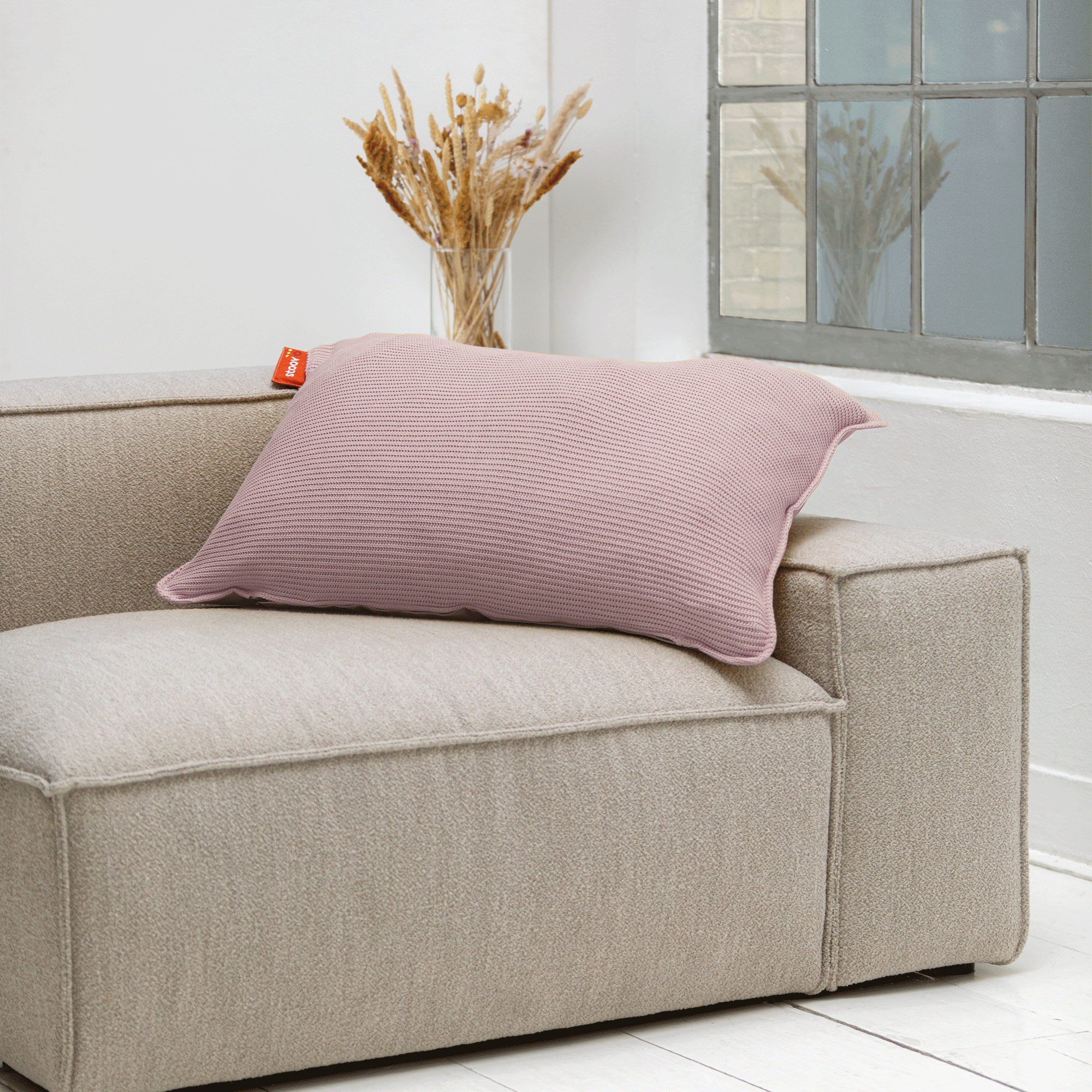 Ploov | 60x90 Gestrickt - Vintage Rosa