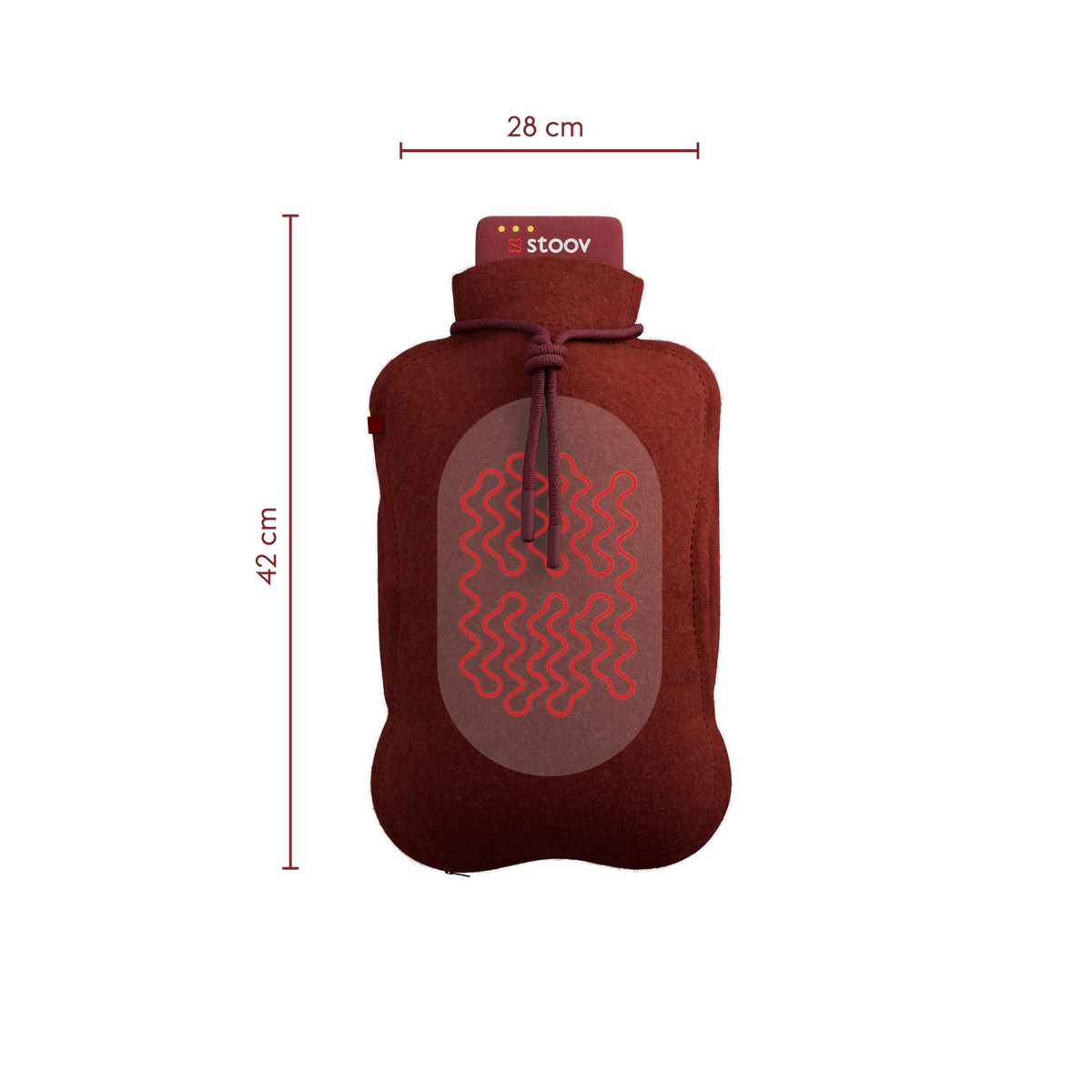 HOMEY XL ORIGINAL EARTH RED