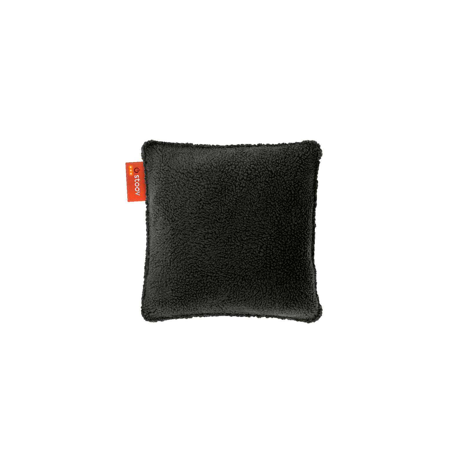 Ploov | 45x45 Wollig Schwarz