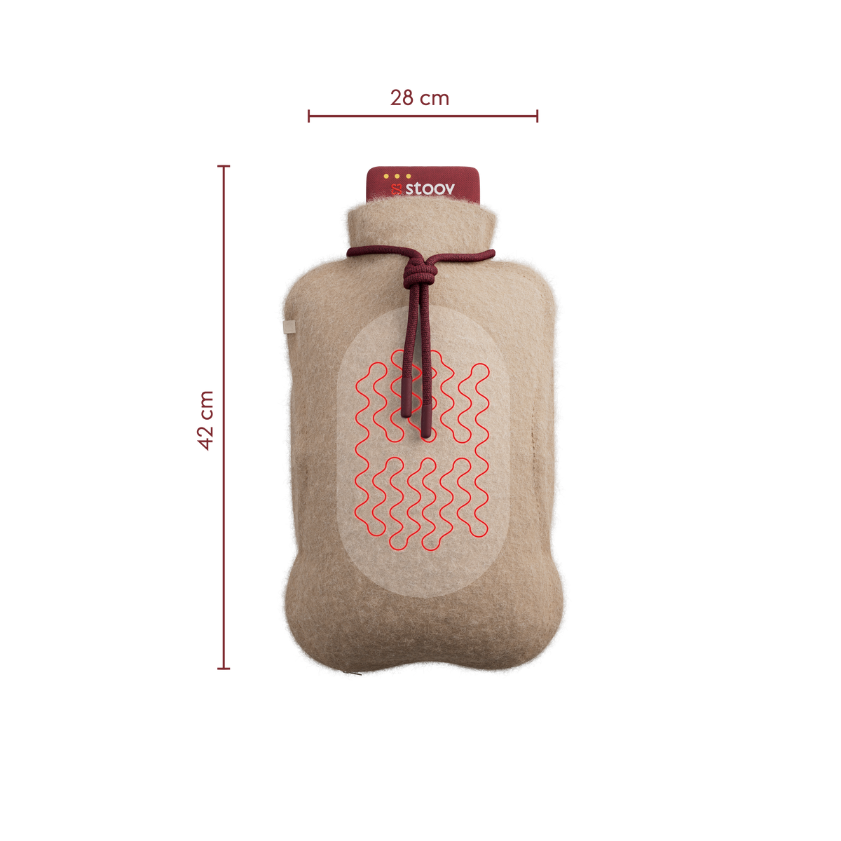 HOMEY XL TEDDY BEIGE
