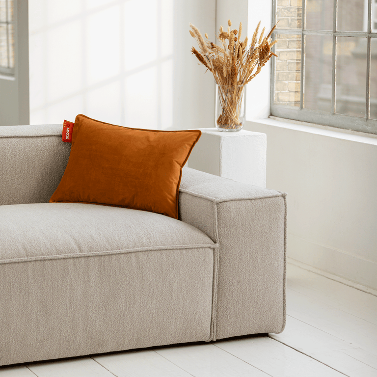 Ploov | 45x60 Samt - Zimtorange